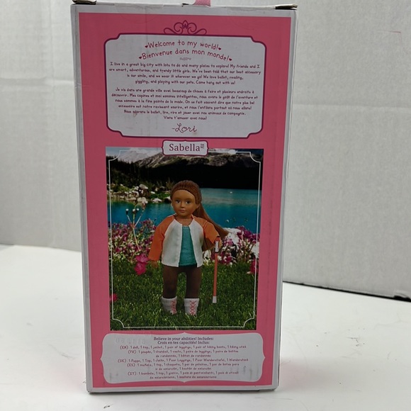 Lori doll Sabella. Hiking doll has brown skin and brown hair - Picture 2 of 4